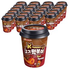 키다리식품 K Yumsters 고기 떡볶이, 115.5g, 24개