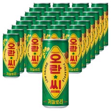 오란씨 파인애플 탄산음료, 250ml, 30개