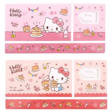 산리오 캐릭터 헬로키티 사각 팔레트 2종 세트, 20칸, 1세트