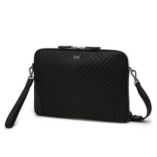 DAKS 男士 Louis DD 圖案硬殼牛皮手拿包