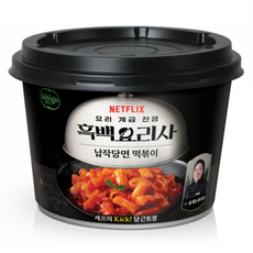 비비고 흑백요리사 술 빚는 윤주모셰프 납작당면 떡볶이, 175g, 1개