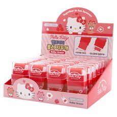 三麗鷗角色滾輪橡皮擦, Hello Kitty, 24個