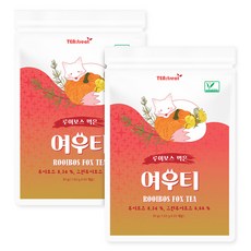 티트리트 루이보스 먹은 여우티, 2개, 20개입, 1.55g