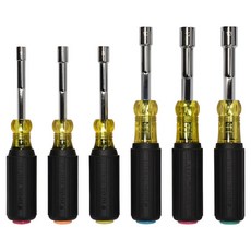 KLEIN TOOLS 貫通型公制磁性螺帽起子6件組 65456MAG-M, 1套