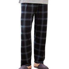 BASE ALPHA ESSENTIALS 柔軟格紋長褲 居家服/外出服