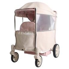 폼포라 N2 유아웨건 전용 방풍커버, 베이지, 1개