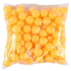 ELVEO 대용량 탁구공, 1 노란색, 1개, 100개입