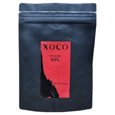 XOCO 瑪雅紅 62% 錢幣造型巧克力, 60g, 1個