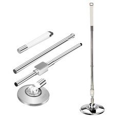 VISANG 不鏽鋼滾筒旋轉濕拖把, 1個