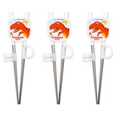 kitchen U Tirano 第1階段 矯正筷, 白色, 3個