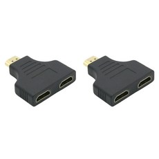 컴스 HDMI M to HDMI 분배기, 2개, CP764