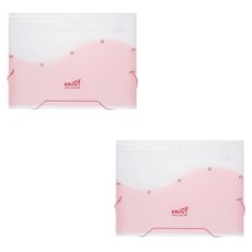 ECO Chungwoon X型綁帶文件盒 A4, 2個, 紅色