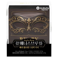 McNulty Coffee 威尼斯布魯 莓果花香濾掛式咖啡, 1個, 7入, 12g