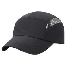 Neo 側邊網眼料理棒球帽, 黑色, 1個