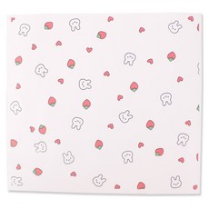 Inp 多用途設計迷你淋膜紙 莓果兔子 16.5 x 18cm, 1個, 250入