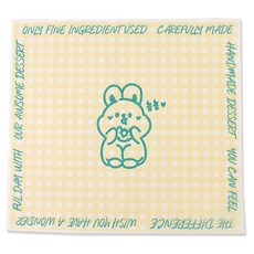 Inp 多用途設計迷你護貝墊紙 Nym Nym Bunny 16.5 x 18cm, 1個, 250入