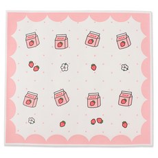 Inp 多用途設計迷你淋膜紙 粉紅牛奶 16.5 x 18cm, 1個, 250入