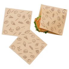 글로우리브 샌드위치 토스트 양면 봉투 소형, 1개, 50개입