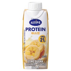 얼티브 프로틴 바나나, 1개, 250ml