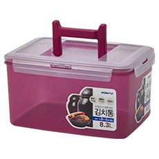 코멕스 뚜껑이 더 튼튼해진 김치통 62호 마젠타, 8.3L, 1개