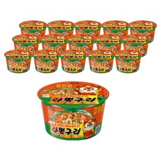NONGSHIM 農心 辣味豬肉大碗麵 105g, 16個