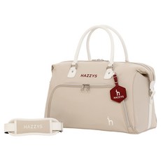 HAZZYS GOLF 女用波士頓包 HZBB-021L, 淺米色