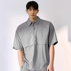 傑西米克斯 男士日常梭織半拉鍊連帽上衣 XMK2TS1105