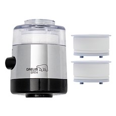 DAELIM BATH Dclean 濾水器廚房用洗碗槽蓮蓬頭+ 替換濾芯2入, 1套