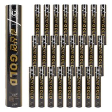 Kang Shan Yean 黃金羽毛球, 25個, 12入, 白色