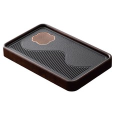 小麥購物 簡約中式復古泡茶盤 45 x 28cm K065, 觀雲, 1個