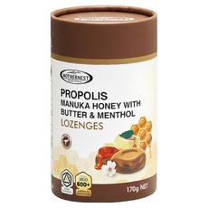 MOTHERNEST 蜂膠麥盧卡蜂蜜 MGO 600+ 含奶油薄荷潤喉糖, 1個, 170g