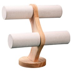 민쓰맘 원목 장신구 진열대, 화이트밸뱃, 1개