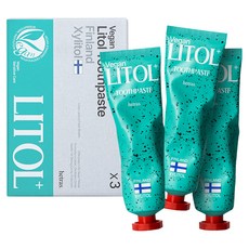 헤트라스 프리미엄 리톨 구취케어 치약, 3개, 110g