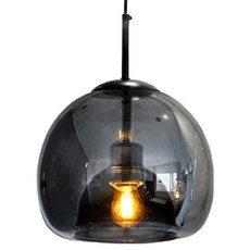 알라딘라이팅 유리볼 펜던트조명, 흑유리