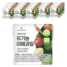 파이토메이드 하루의 시작 유기농 야채과일, 24개, 145ml