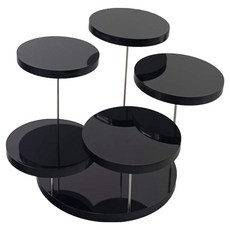 Mints Mom 壓克力展示架 5層 180g, 黑色, 1個