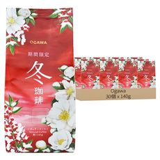 OGAWA 小川珈琲 冬咖啡粉, 140g, 30個, 研磨