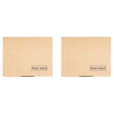 EasyMind 亞麻吸油麵紙, 2個, 100枚入