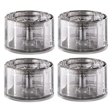 Kyhome 吸盤洗衣機防震腳墊4入組 透明色, 1套