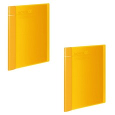 KOKUYO 國譽 Novita Alpha 24頁1入, 黃色, 2個