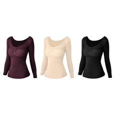 GIAT 吉亞特 台灣製 熱能極炭彈力保暖衣 81808 3件組