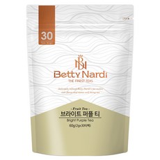 Betty Nardi 亮紫色草本茶 三角茶包, 2g, 1個, 30入