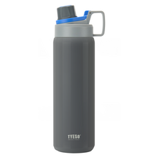 TYESO 泰碩 304不鏽鋼幻彩系列運動保溫水壺, 高級灰, 900ml, 1個
