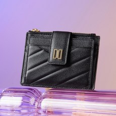 DAKS 男女通用 Carlisle 現代圖案金色 DD 卡夾