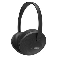 KOSS 무선 블루투스 헤드폰, 블랙, KPH7 Wireless Type-C