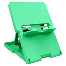 호후 닌텐도 스위치2 OLED 라이트 5단 각도조절 휴대용 접이식 거치대 스탠드 폴더스, 그린, 1개, SW2-Stand-Fold