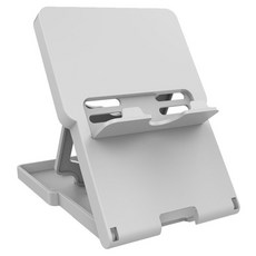 호후 닌텐도 스위치2 OLED 라이트 5단 각도조절 휴대용 접이식 거치대 스탠드 폴더스, 화이트, 1개, SW2-Stand-Fold