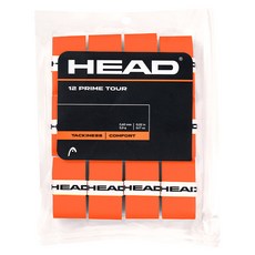 HEAD 海德 Prime Tour Over 網球握把布 12入, 鮭魚粉, 1個