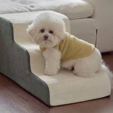 레드퍼피 반려동물 원마일 펫스텝 3단, 세이지그린, 1개