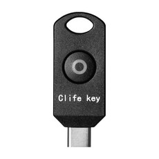 Powin 寶威 安全金鑰 Clife Key, 黑色, 1個